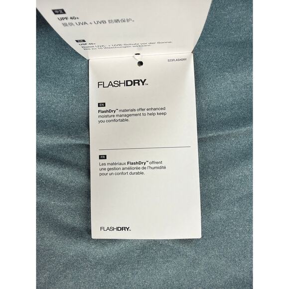 North Face M Riseway 1/4 Zip Goblin Heather Teal Men’s S, NWT Hiking Activewear - Picture 7 of 11